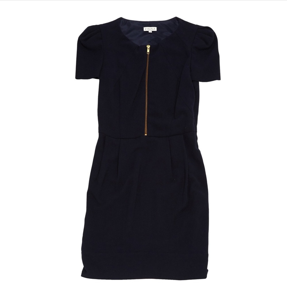 Claudie Pierlot front zip midi dress